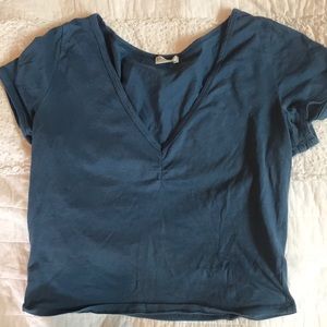 blue tight tillys top